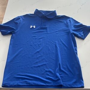Under Armour Bright Blue Polo Shirt